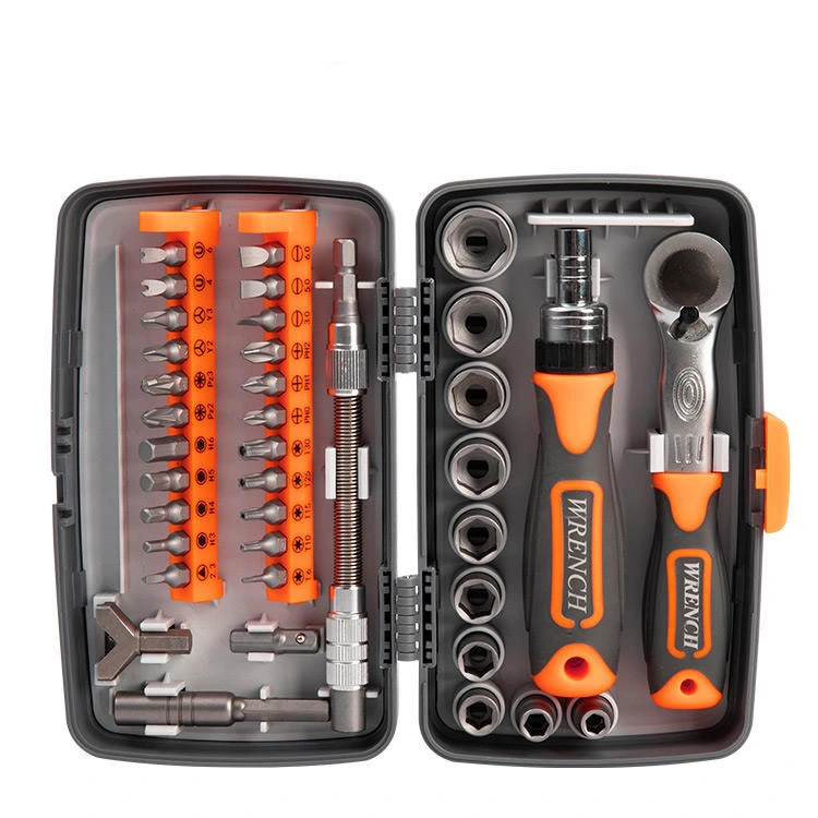 38 in 1 Multi Ratchet Screwdriver Socket Tool Set Mobile Tools