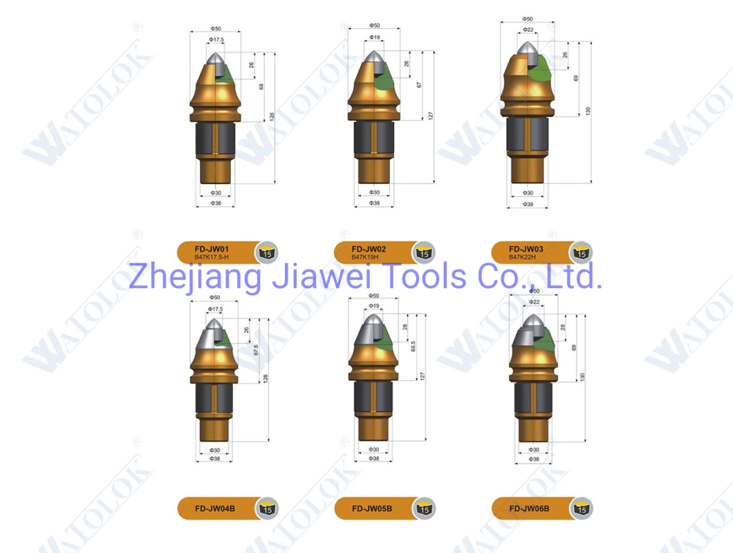 Watolok Foundation Drilling Bits Holder for Baue R Foundation Machine