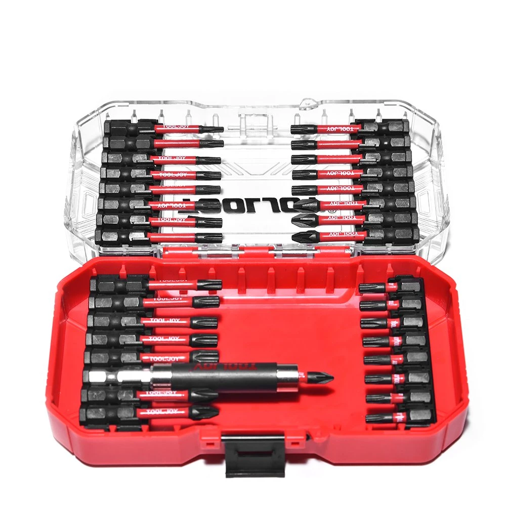 Durable S2 Steel 33PCS Pz pH Torx Bit Set Screwdriver Bit Set Impact Driver Bit